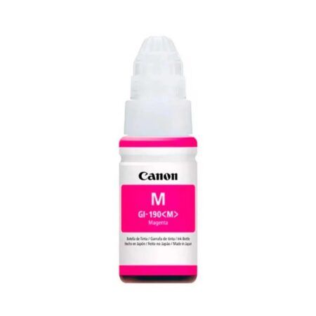 BOTELLA DE TINTA CANON GI-190 MAGENTA (7.000 PAG)