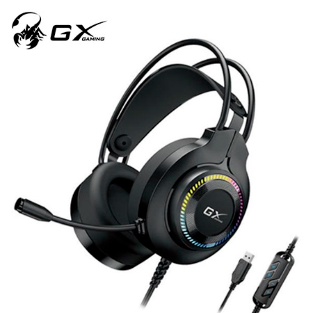 Diadema Gaming Genius HS-GX580U USB RGB - Image 2