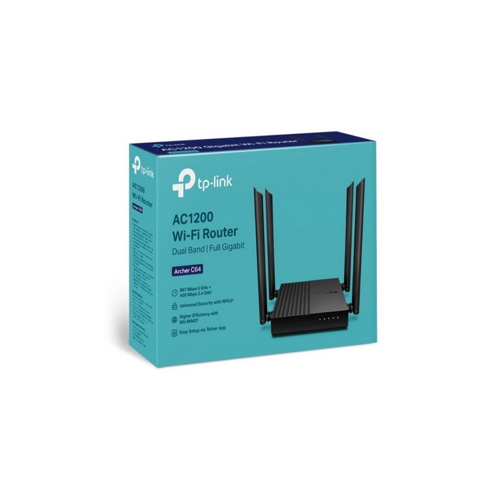 Router Tplink WiFi MU-MIMO inalámbrico AC1200 - Image 4
