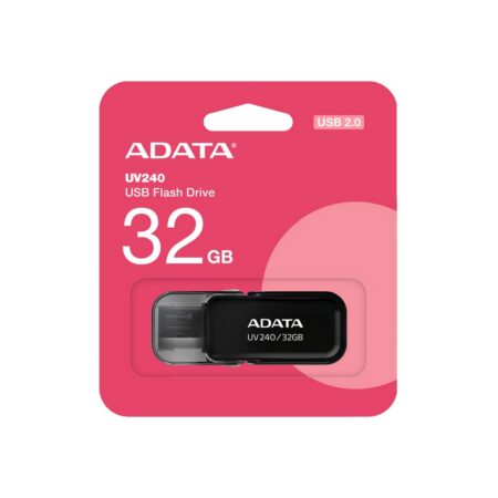 Memoria USB ADATA 2.0 UV240 Ecualizable 32GB Negra