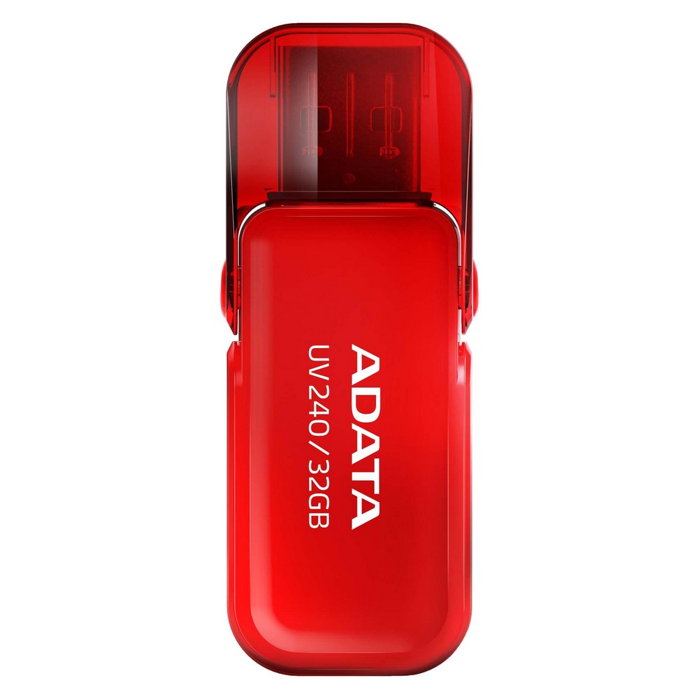 Memoria USB ADATA 2.0 UV240 Ecualizable 32GB Roja