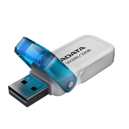 Memoria USB ADATA 2.0 UV240 Ecualizable 32GB Blanca