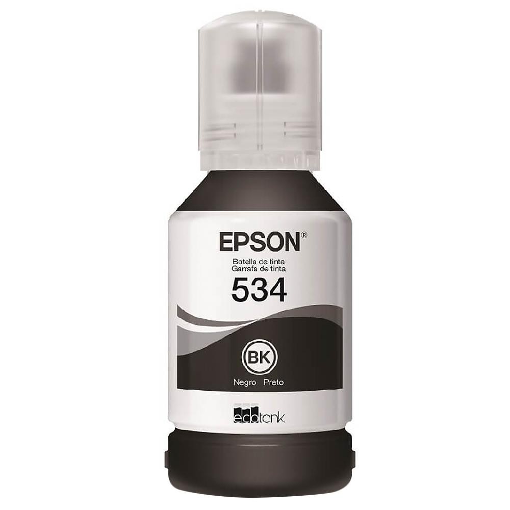 Botella de Tinta EPSON T534120 AL M1120/2170/3170 COLOR Negro Pigmentado