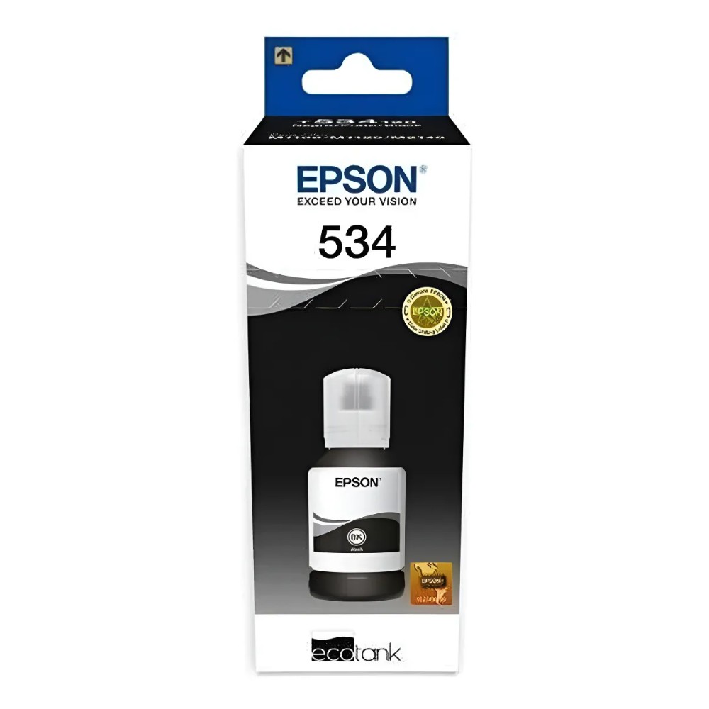 Botella de Tinta EPSON T534120 AL M1120/2170/3170 COLOR Negro Pigmentado - Image 2