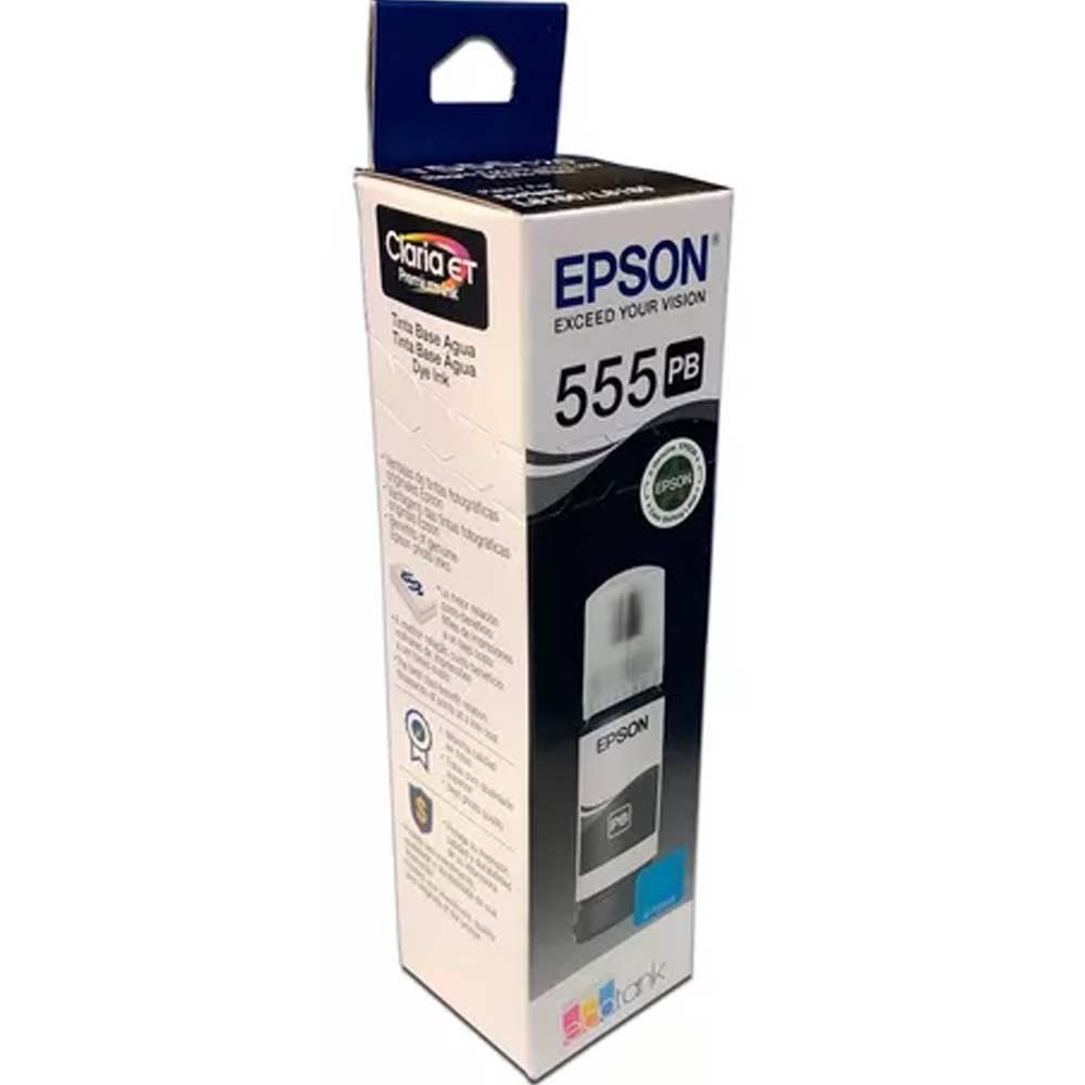 Botella de Tinta EPSON T555120 AL Fotográfica 70 ml COLOR Negro - Image 2