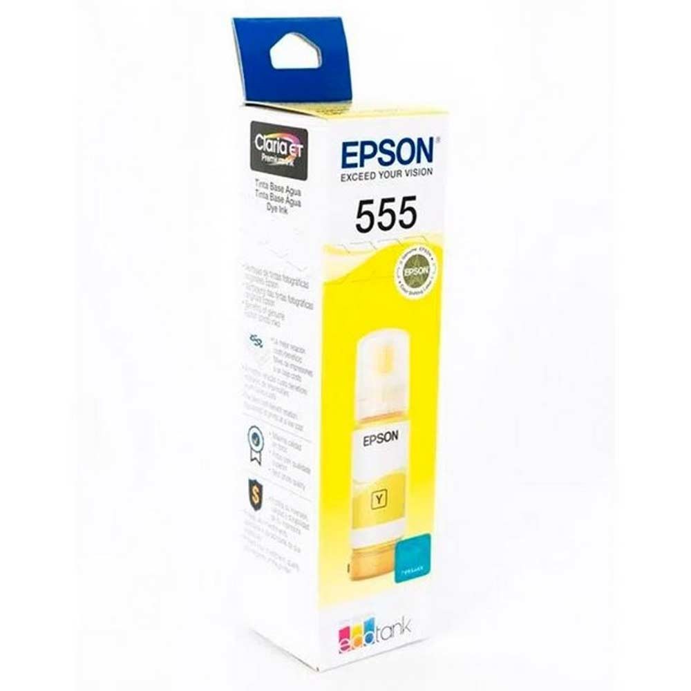 Botella de Tinta EPSON T555420 AL 70 ml COLOR Amarillo - Image 2