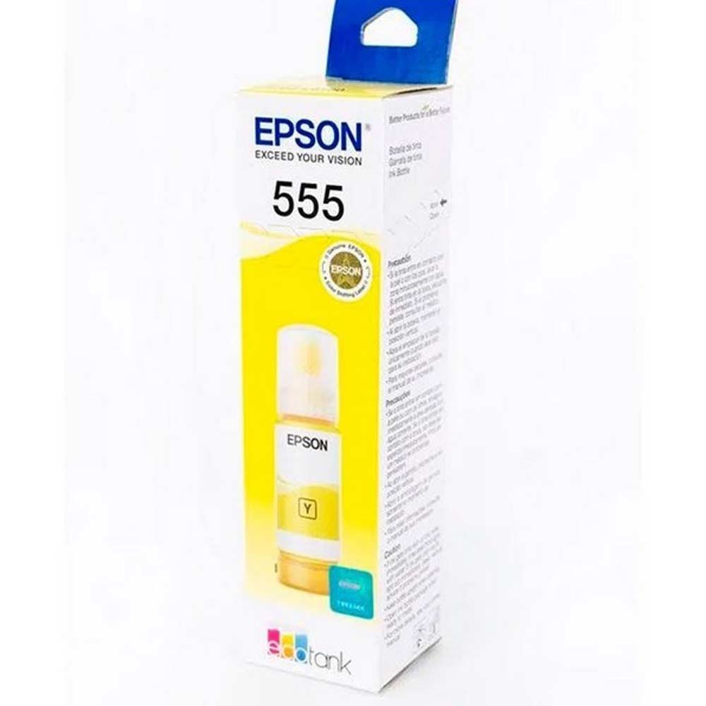 Botella de Tinta EPSON T555420 AL 70 ml COLOR Amarillo - Image 3