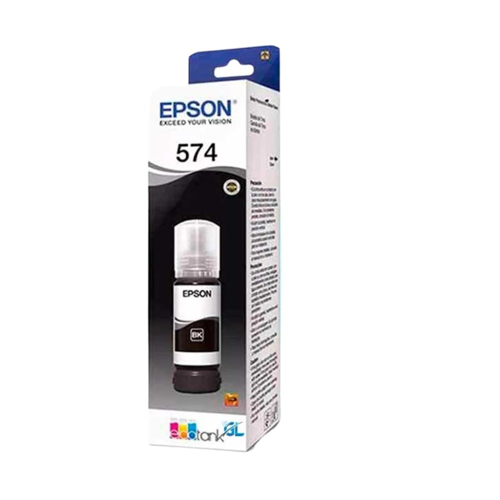Botella de Tinta EPSON T574120-AL Ecotank L8050 COLOR Negro - Image 2