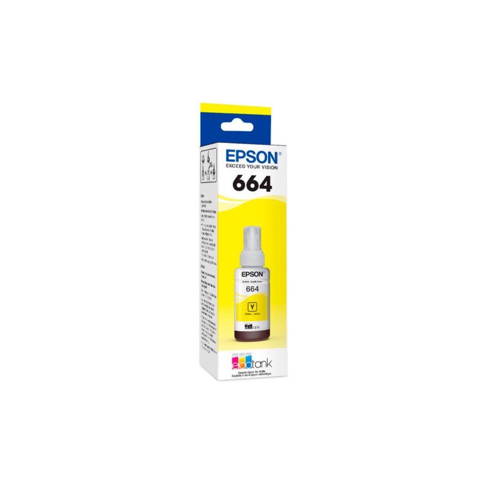 Botella de Tinta EPSON T664420 L200/210/350/355/555 COLOR Amarillo - Image 2