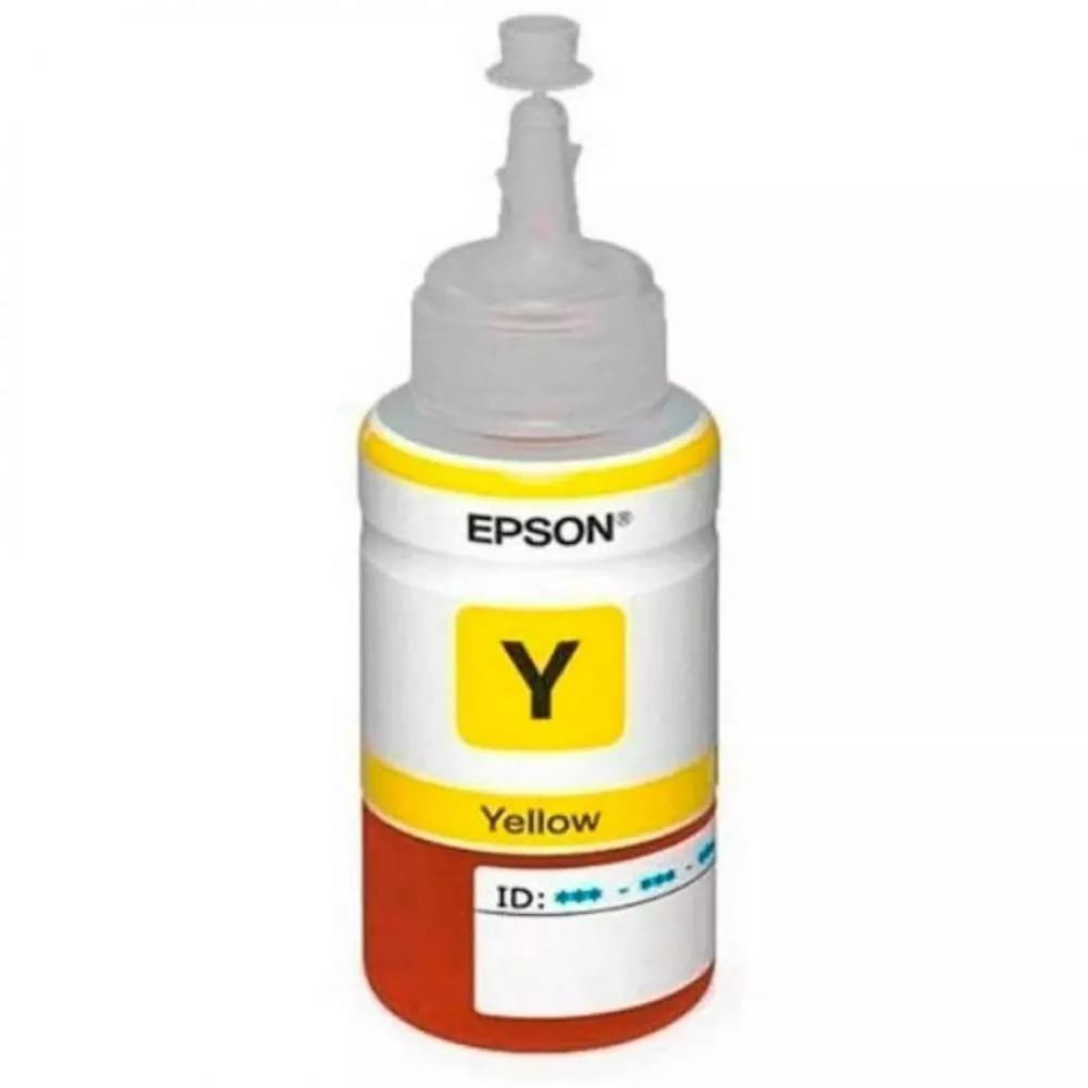 Botella de Tinta EPSON T664420 L200/210/350/355/555 COLOR Amarillo - Image 3