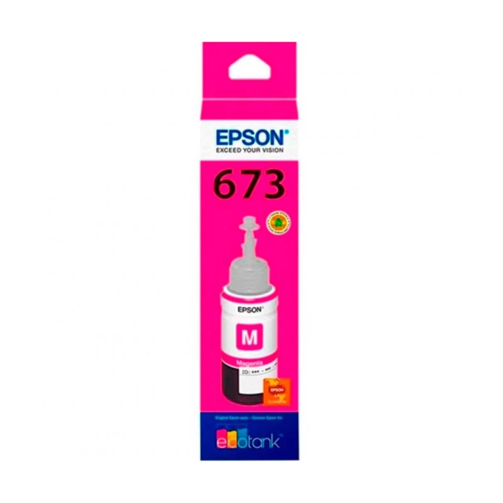 Botella de Tinta EPSON T673320 AL L800/805 COLOR Magenta - Image 2