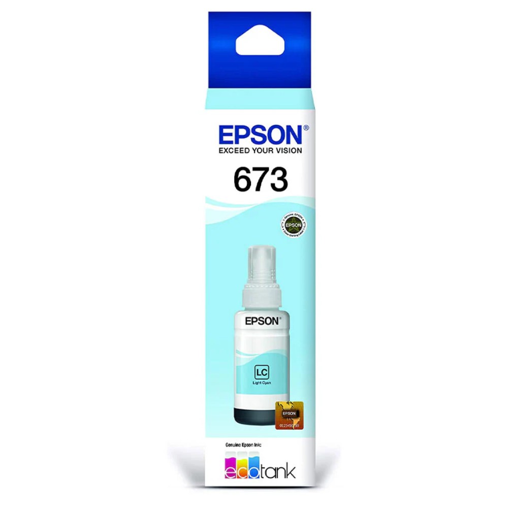 Botella de Tinta EPSON T673520 AL L800/805 COLOR Ligth Cyan - Image 2