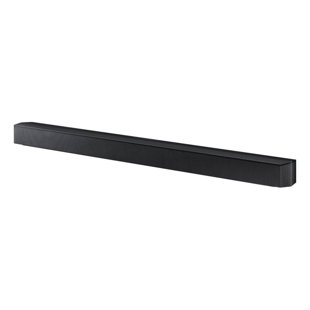 Barra de sonido Samsung, incluye subwoofer, sonido envolvente virtual en 3D, Q-SYMPHONY, cuenta con refuerzo en los sonidos graves, Altavoz central integrado, potencia 430 Vatios, 3,1 canales, conexión inalámbrica, Ficha técnica completa en www.samsung.com.co - Image 2