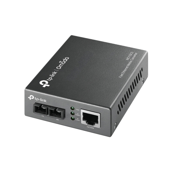 Convertidor Tplink Omada Multimedia de Modo Individual de 10/100Mbps