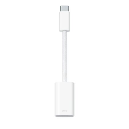 cable adaptador apple de USB-C a conector Lightning