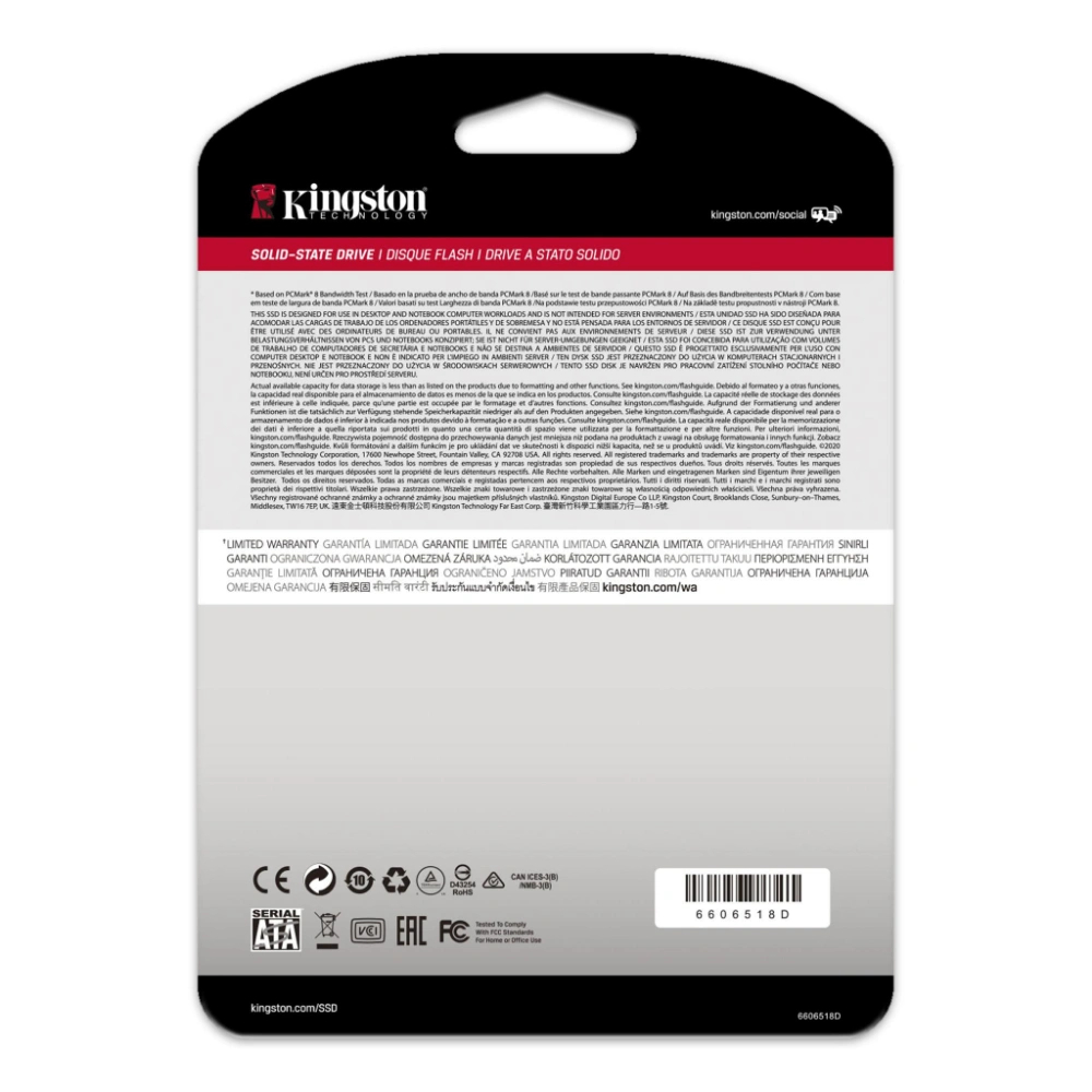 Unidad De Estado Solido SSD KINGSTON A400 480GB 2.5 COLOR Negro - Image 3
