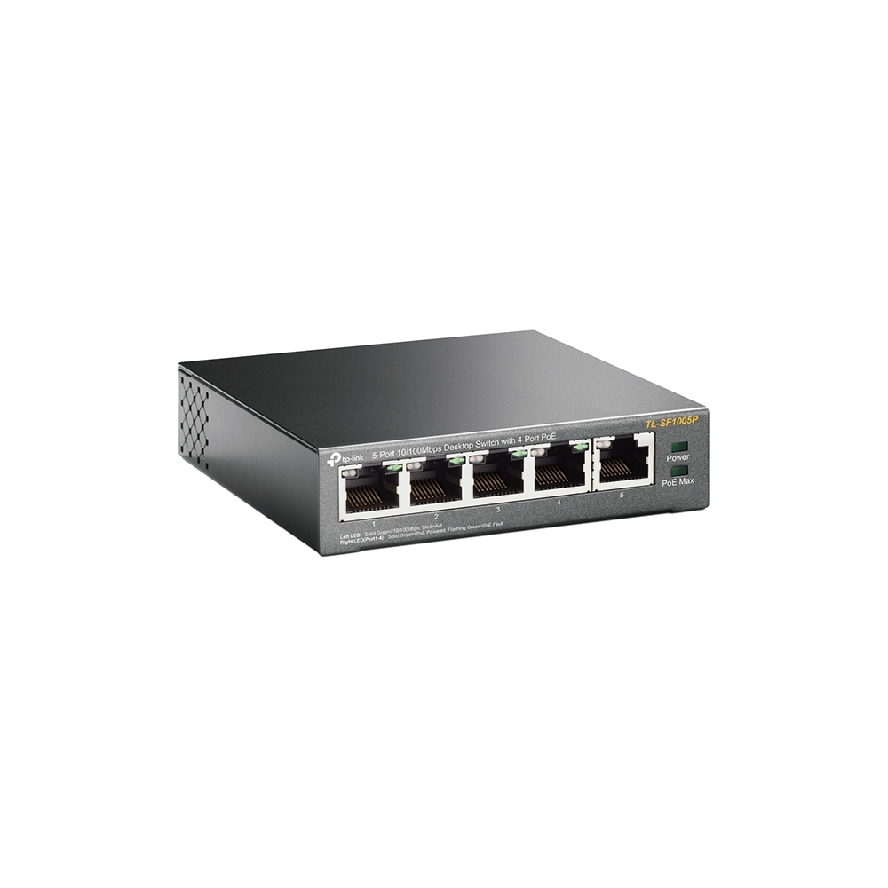 Switch Tp-link TL-SF1005P de escritorio No administrable 5 puertos PoE - Image 2
