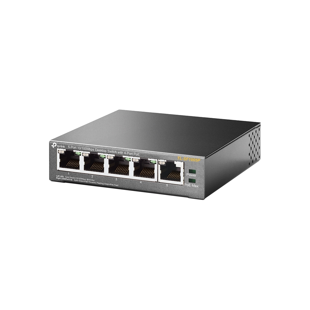 Switch Tp-link TL-SF1005P de escritorio No administrable 5 puertos PoE - Image 3