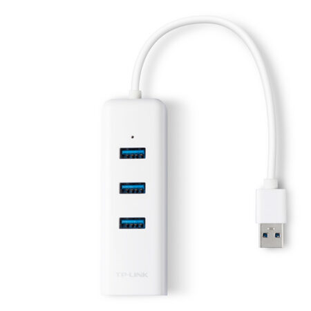 Adaptador de red TP-LINK USB 3.0 a Gigabit Ethernet + 3 puertos USB 3.0