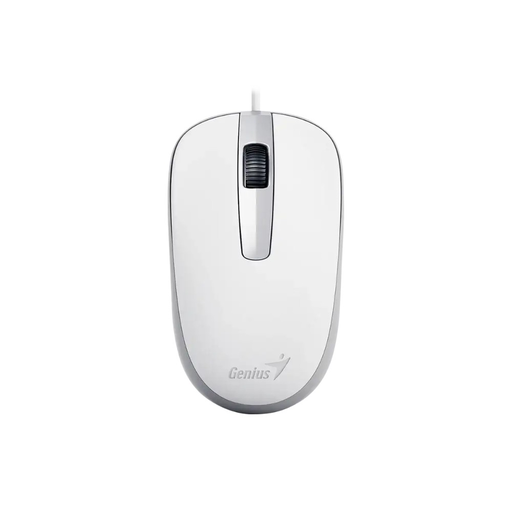 Mouse GENIUS DX-120 USB Alambrico COLOR Blanco