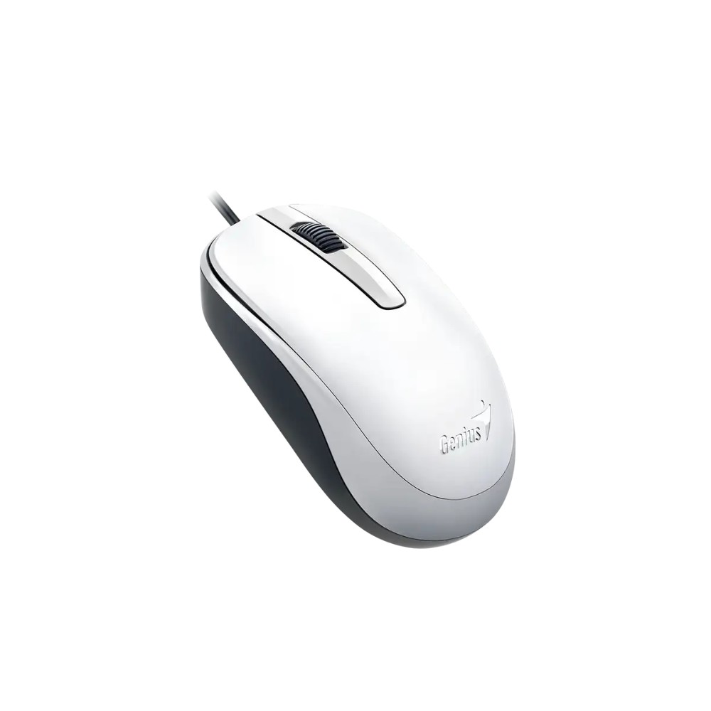 Mouse GENIUS DX-120 USB Alambrico COLOR Blanco - Image 2