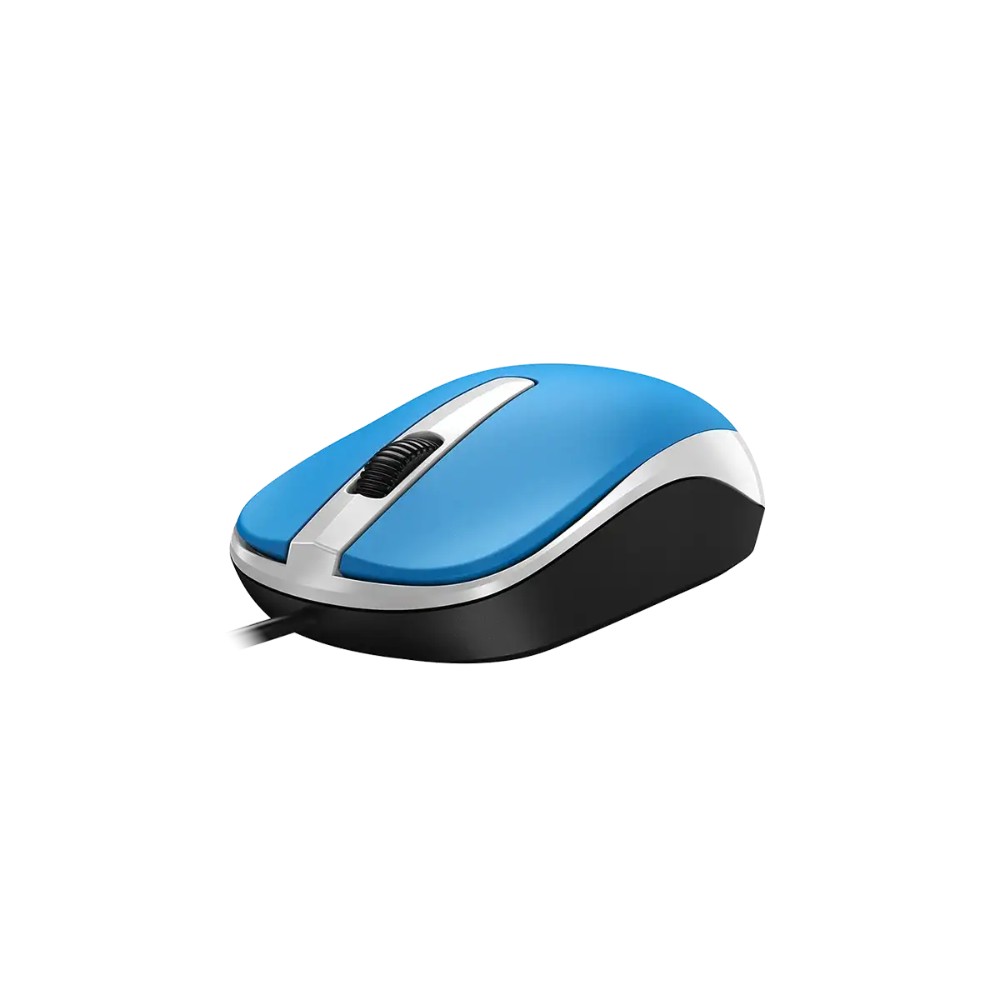 Mouse GENIUS Alámbrico Usb Dx 120 COLOR Azul - Image 3