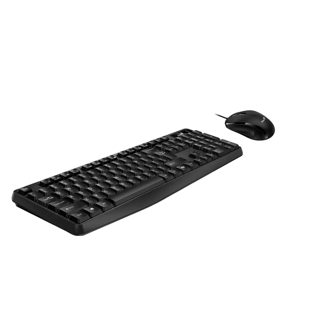 Combo Teclado Mouse GENIUS Alámbrico km 170 USB COLOR Negro - Image 2