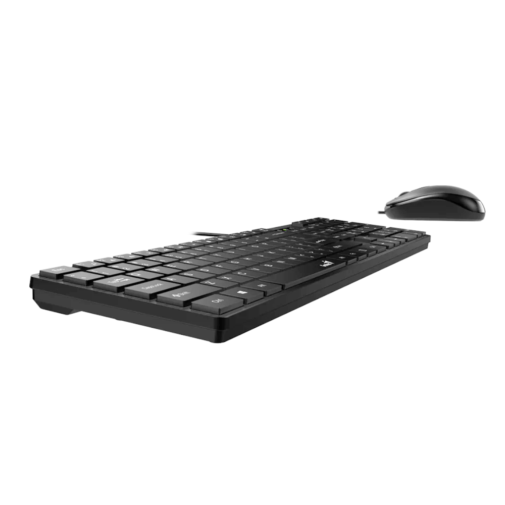 Combo Teclado GENIUS + Mouse SlimStar C126 Alambrico USB COLOR Negro - Image 3