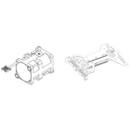 Riser Config 2, Butterfly Gen4 Riser (x8/x8), PowerEdge R360, CK