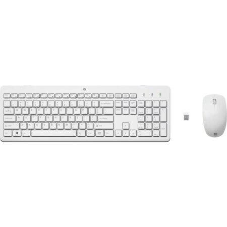 Combo Teclado + Mouse Inalámbricos HP 230 Color Blanco