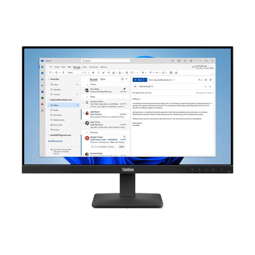 Monitor Lenovo ThinkVision S24-4e 23.8" FHD