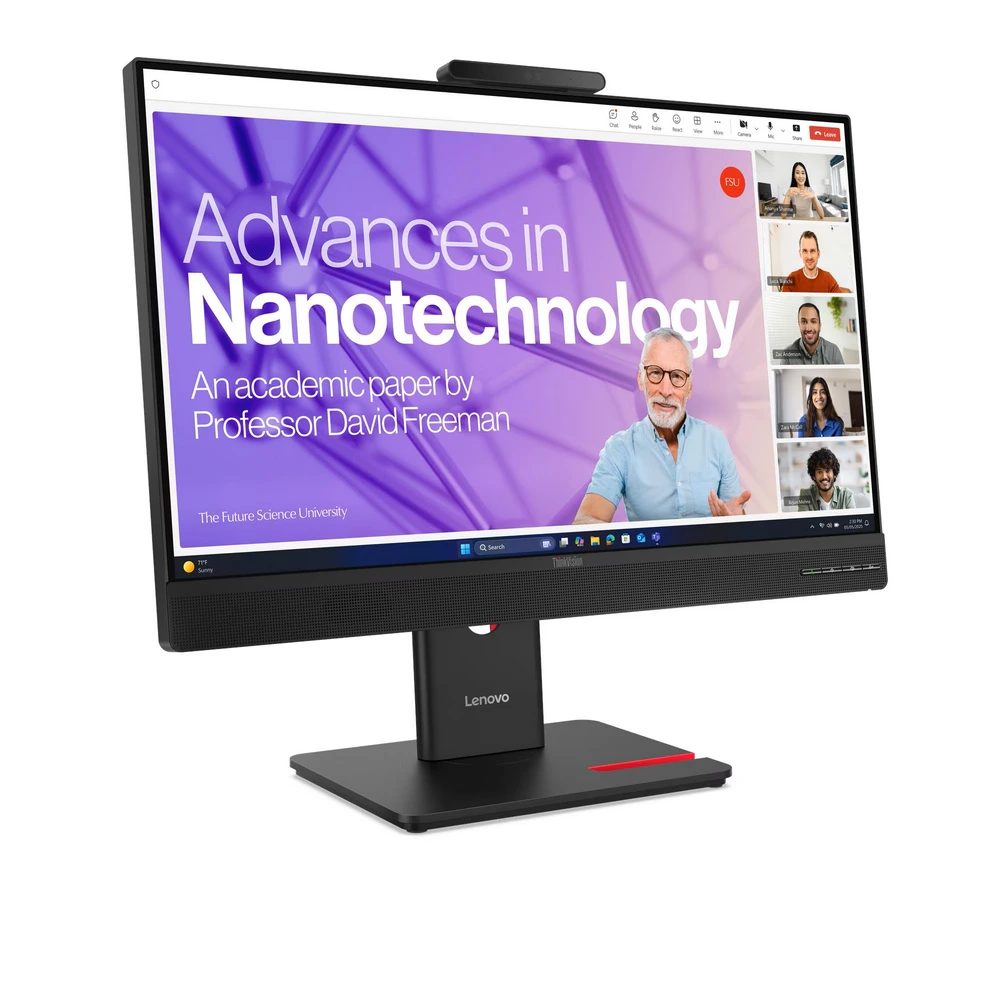 Monitor Lenovo ThinkVision T24-4v 23" Full HD 120Hz con Camara web microfono Integrado
