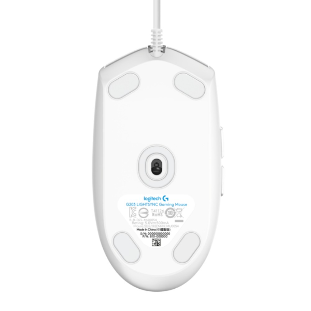 Mouse LOGITECH G203 Prodigy Gaming COLOR Blanco - Image 4