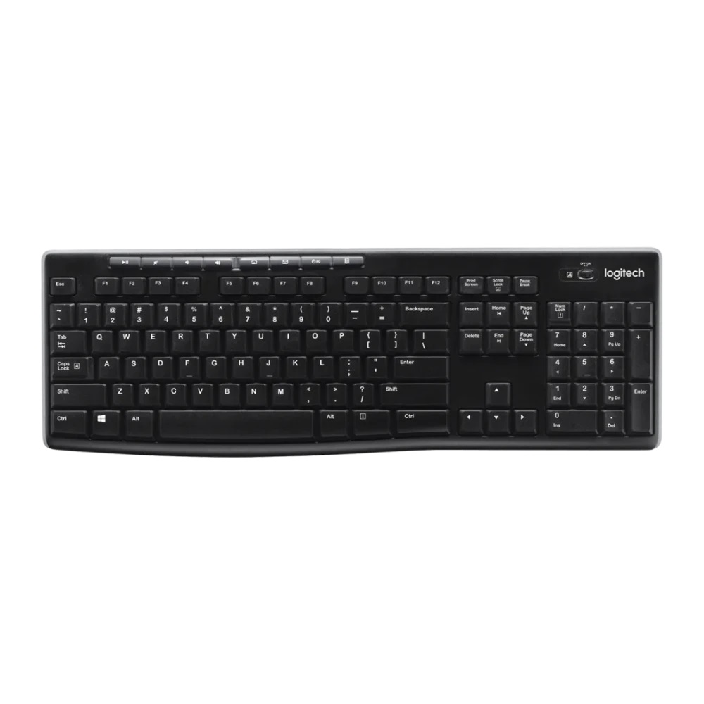 Teclado LOGITECH K270 Español Inalámbrico COLOR Negro
