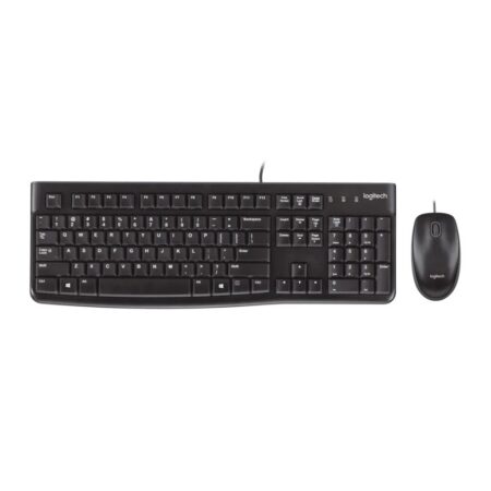 Combo LOGITECH Teclado + Mouse MK120 COLOR Negro