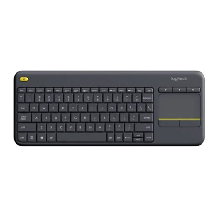 Teclado Inalámbrico LOGITECH K400 Plus Con TouchPad COLOR Negro