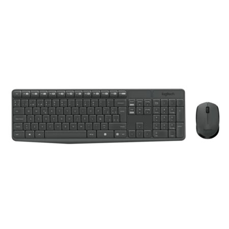 Combo Teclado/Mouse MK235 Logitech Gris