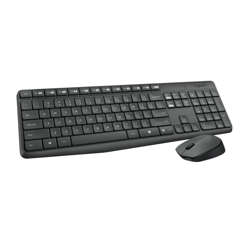 Combo Teclado/Mouse MK235 Logitech Gris - Image 3