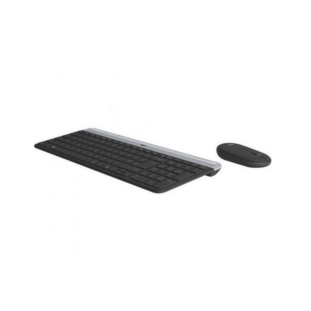 Combo Teclado + Mouse LOGITECH en combo Wireless MK470 (LAT/MX ESP) Negro - Image 2