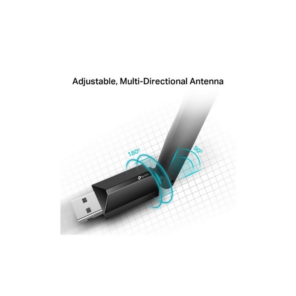 Adaptador USB Inalámbrico de Alta Ganancia Doble Banda AC600 - Image 3