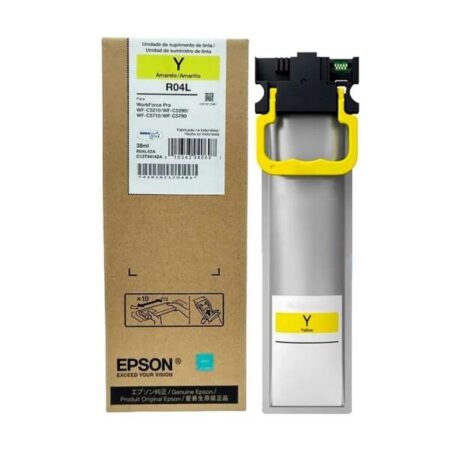 Bolsa de Tinta Epson Alta Capacidad T941420-AL Yellow para WorkForce WF-C5290 o WF-C5790