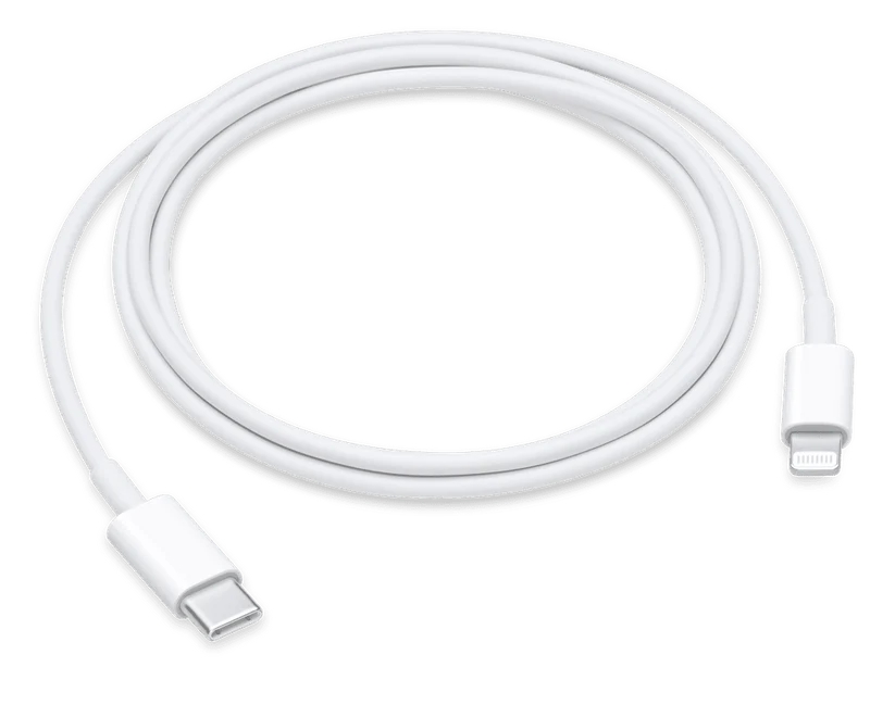 Cable apple de conector USB-C a Lightning 1 metro