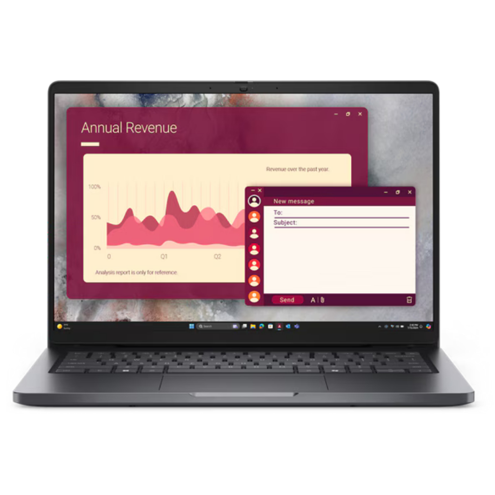 Portátil Dell Pro PC14250 Intel Ultra 7 SSD 512GB RAM 16GB 14" Windows 11 Pro
