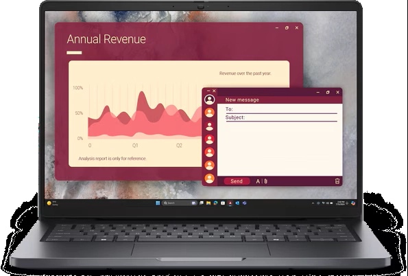 Portátil Dell Pro Intel Core Ultra 5 RAM 16GB 512GB SSD 14" WUXGA Windows 11 Pro