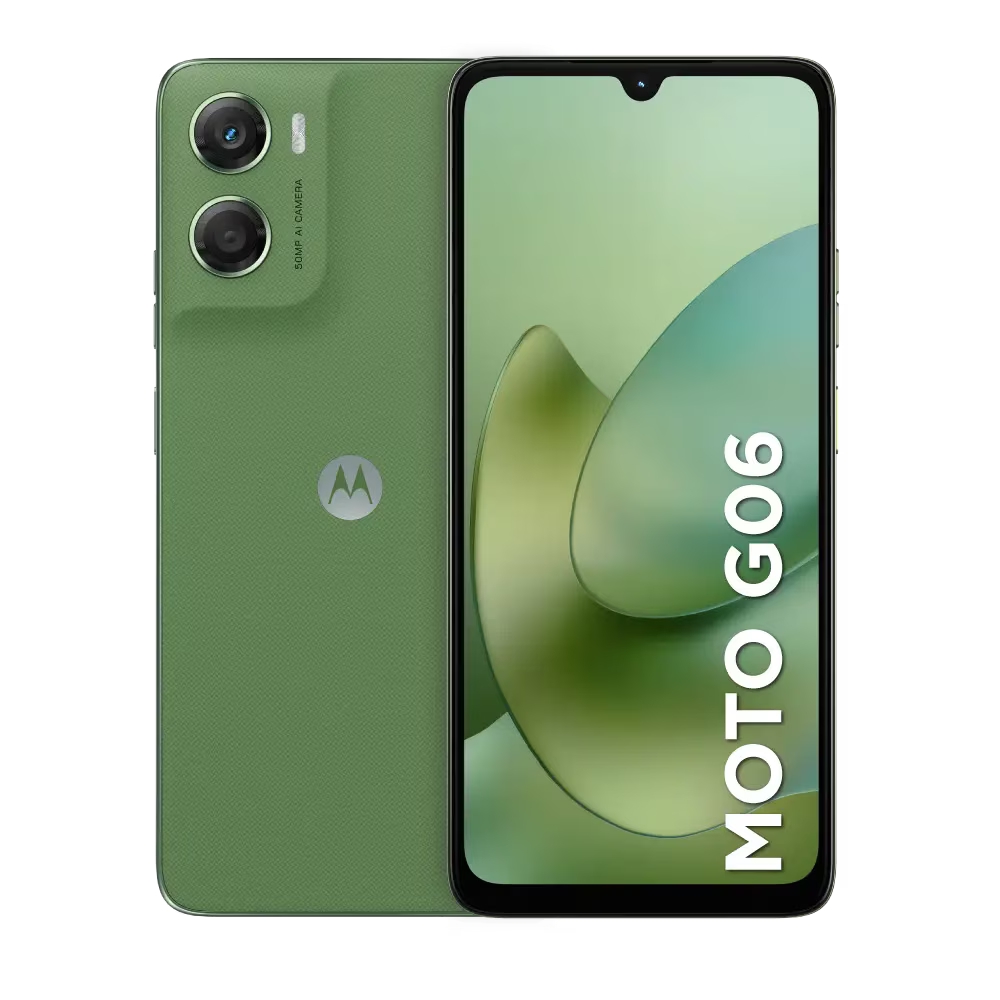 Celular Motorola G06 4GB RAM 256GB Verde