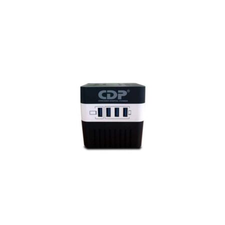 Regulador CDP 600VA/300W AVR, 4 Salidas, 175 julios, 4 Puertos USB, 120 Vac