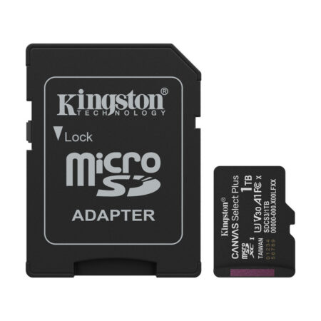 Memoria Micro SD Kingston  1TB  Canvas Select Plus Gen3 150MB