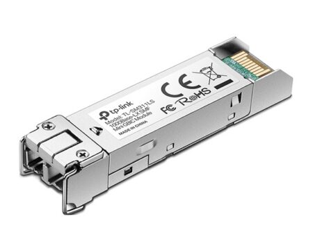 Tranceiver Tplink Omada Gigabit SFP Monomodo,MiniGBIC Interface LC hasta 10km